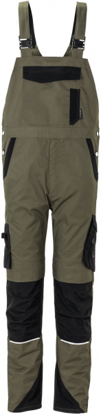 PLANAM-Workwear, Latzhose, Norit, 245 g/m², oliv/schwarz