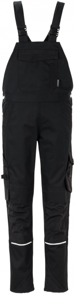 PLANAM-Workwear, Damen-Latzhose, Norit, 245 g/m², schwarz/schwarz