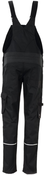 PLANAM-Workwear, Damen-Latzhose, Norit, 245 g/m², schwarz/schwarz