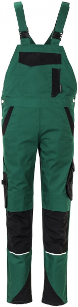 PLANAM-Workwear, Damen-Latzhose, Norit, 245 g/m², grün/schwarz
