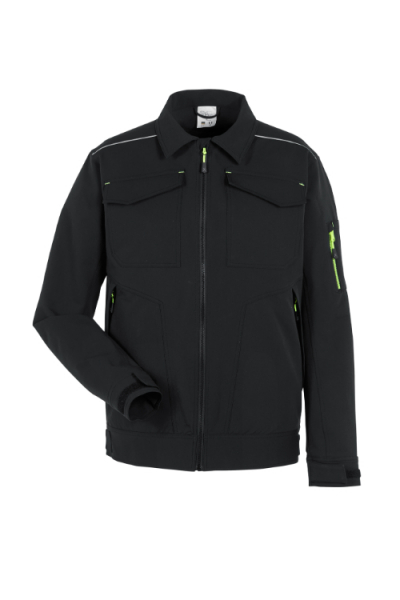 Planam-rECOline Bundjacke schwarz/schwarz