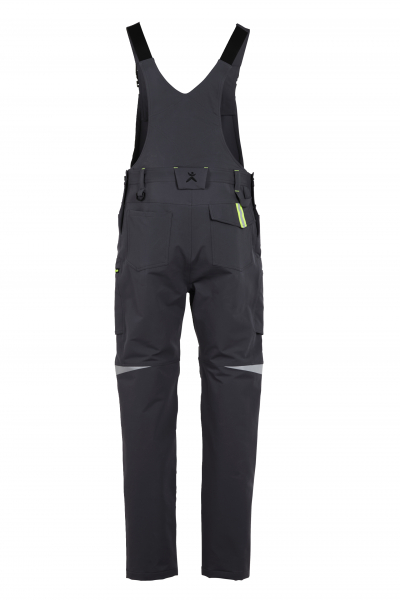 Planam-rECOline Latzhose schiefer/schwarz