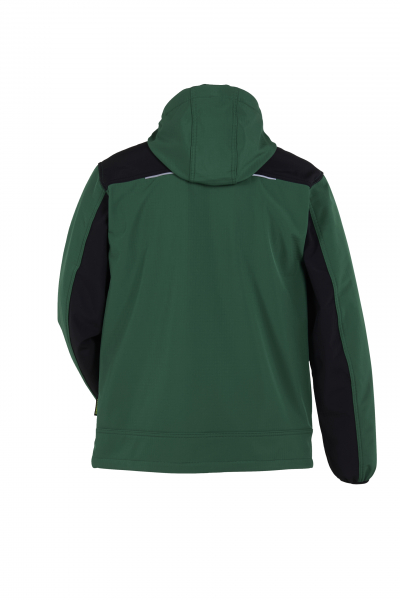 Planam-rECOline Softshelljacke grün/schwarz