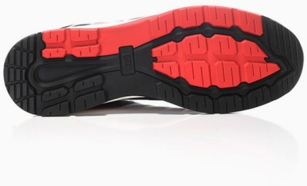 JORI-Sicherheitshalbschuhe, jo_RAPID black-red Low ESD S3, schwarz/rot
