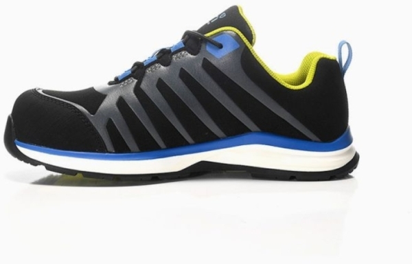 JORI-Sicherheitshalbschuhe, jo_RAPID blue-yellow Low ESD S3, blau/gelb