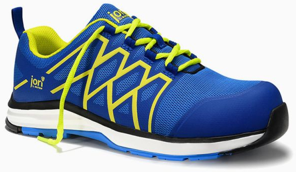 JORI-Sicherheitshalbschuhe, jo_SWIFT blue-yellow Low ESD S1P, blau/gelb