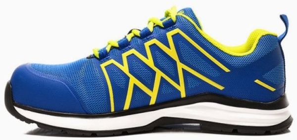 JORI-Sicherheitshalbschuhe, jo_SWIFT blue-yellow Low ESD S1P, blau/gelb