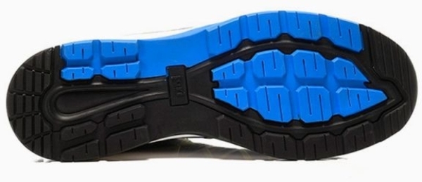 JORI-Sicherheitshalbschuhe, jo_SWIFT blue-yellow Low ESD S1P, blau/gelb