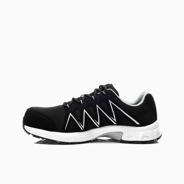 JORI-Sicherheitshalbschuhe, jo_SPEEDY black-silver Low ESD S1P, schwarz/silber