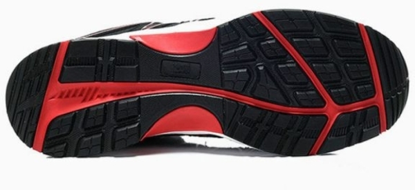JORI-Sicherheitshalbschuhe, jo_SPEEDY black-red Low ESD S3, schwarz/rot