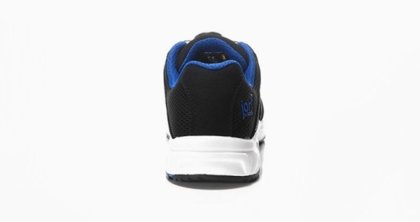 JORI-Sicherheitshalbschuhe, jo_SPEEDY BOA black-blue Low ESD S1P, schwarz/blau