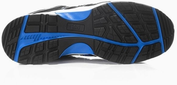 JORI-Sicherheitshalbschuhe, jo_SPEEDY BOA black-blue Low ESD S1P, schwarz/blau