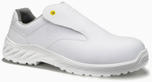 JORI-Sicherheitshalbschuh, jo_CLEAN Slipper white Low ESD S3