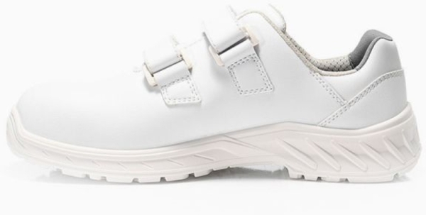 JORI-Sicherheitshalbschuh, jo_CLEAN Strap white Low ESD S3, weiß