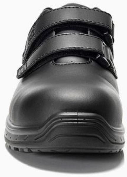 JORI Sicherheitshalbschuh CLEAN Strap black Form A, Low ESD S3, schwarz