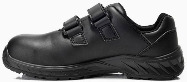 JORI Sicherheitshalbschuh CLEAN Strap black Form A, Low ESD S3, schwarz