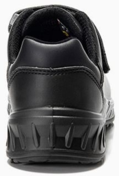 JORI Sicherheitshalbschuh CLEAN Strap black Form A, Low ESD S3, schwarz