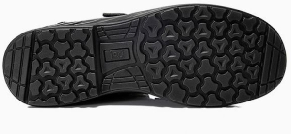 JORI Sicherheitshalbschuh CLEAN Strap black Form A, Low ESD S3, schwarz