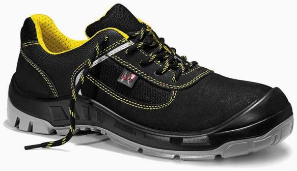JORI-Sicherheitshalbschuh, jo_COLOUR yellow Low S1P, schwarz/gelb