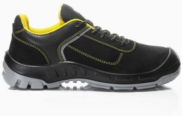JORI-Sicherheitshalbschuh, jo_COLOUR yellow Low S1P, schwarz/gelb
