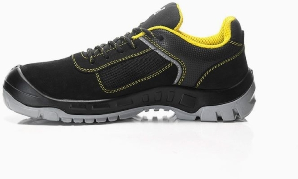 JORI-Sicherheitshalbschuh, jo_COLOUR yellow Low S1P, schwarz/gelb