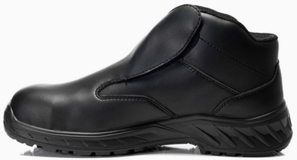 JORI-Sicherheitshalbslipper, jo_CLEAN Slipper black Mid ESD S3, schwarz