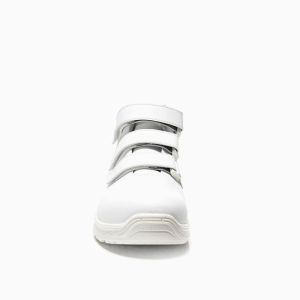 JORI-Sicherheitsschnürstiefel, jo_CLEAN Strap white Mid ESD S3, weiß