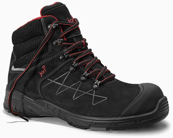 JORI-Sicherheitsschnürstiefel, jo_MAX Mid S3, schwarz