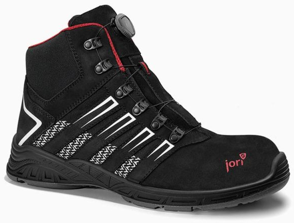 JORI-Sicherheitsstiefel, jo_TWIST BOA Mid S1P , schwarz