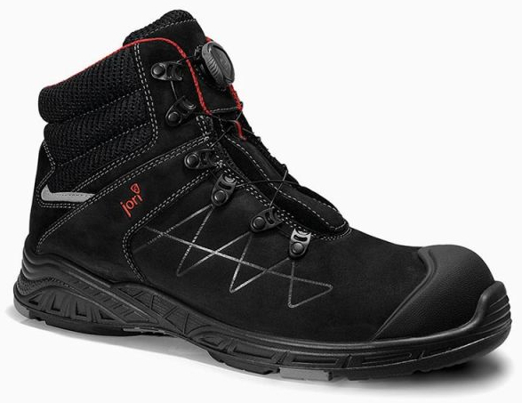 JORI-Sicherheitsstiefel, jo_MAX BOA Mid S3, schwarz