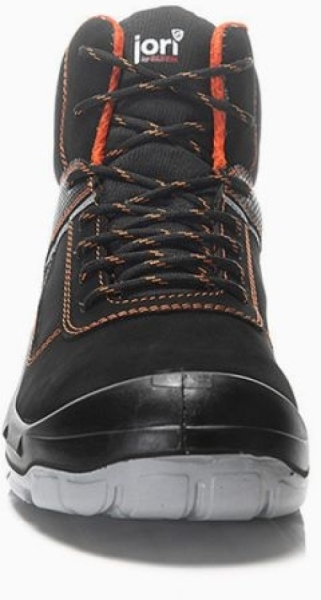 JORI-Sicherheitsschnürstiefel, jo_COLOUR orange Mid S3, schwarz/orange