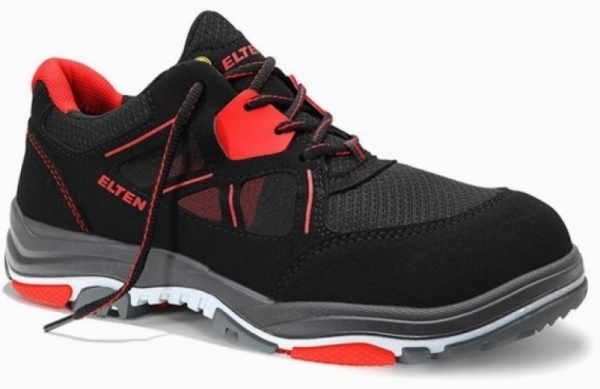 ELTEN-S1-Sicherheitshalbschuh, ANTHONY red low, ESD, Typ 1, rot