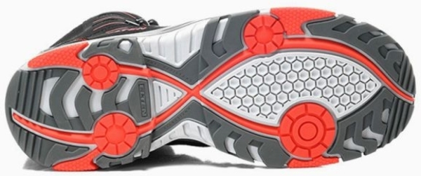 ELTEN-S1-ERGO-ACTIVE-Sicherheitshochschuhe, ANTHONY Mid, ESD, Fußtyp 3, rot