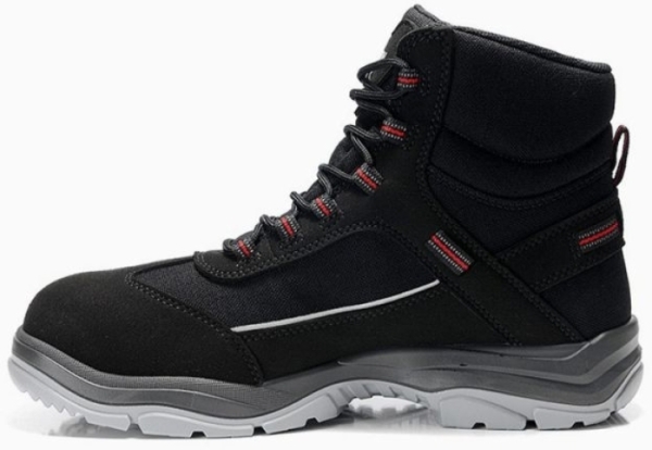 ELTEN-Footwear, S3-ERGO-ACTIVE-Arbeits-Berufs-Sicherheits-Schuhe, Hochschuhe, MATTHEW Mid, ESD, Fußtyp 3, schwarz