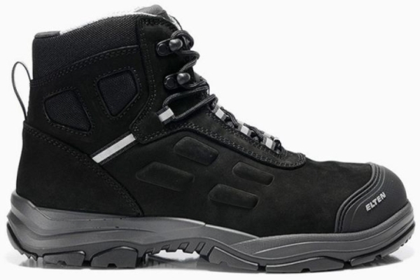 ELTEN-Footwear, S3-ERGO-ACTIVE-Arbeits-Berufs-Sicherheits-Schuhe, Hochschuhe, DANIEL Pro Mid, ESD, Fußtyp 2, schwarz