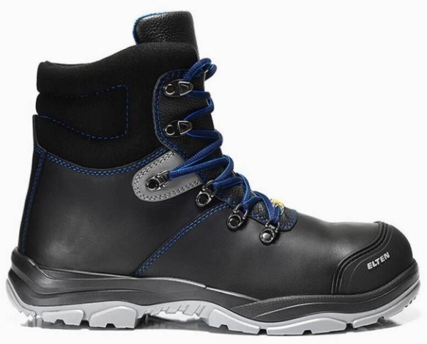ELTEN-Footwear, S3-ERGO-ACTIVE-Arbeits-Berufs-Sicherheits-Schuhe, Hochschuhe, MASON Pro mid, ESD, Fußtyp 3, schwarz