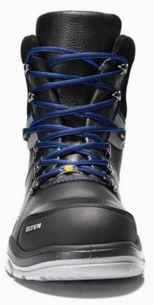 ELTEN-Footwear, S3-ERGO-ACTIVE-Arbeits-Berufs-Sicherheits-Schuhe, Hochschuhe, MASON Pro mid, ESD, Fußtyp 3, schwarz