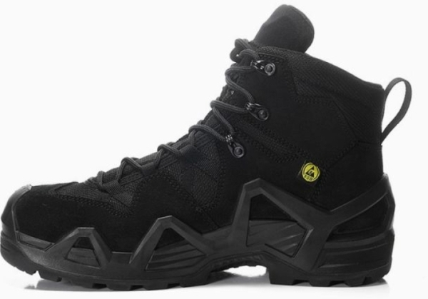 ELTEN-S3S-Sicherheitschnürstiefel, ZEPHYR Work GTX black Mid ESD S3S WR CI