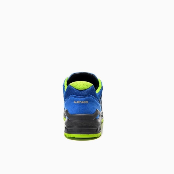 ELTEN-Footwear, S3-Arbeits-Berufs-Sicherheits-Schuhe, Halbschuhe, LARROX Work GTX blue Lo, CI, blau