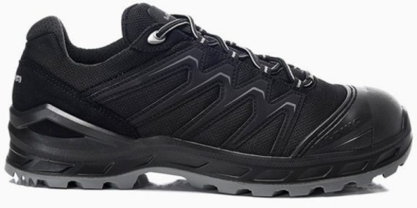 ELTEN-LOWA-S3-Sicherheitshalbschuhe, LARROX Work GTX black-grey Lo, CI, schwarz/grau