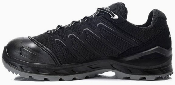 ELTEN-LOWA-S3-Sicherheitshalbschuhe, LARROX Work GTX black-grey Lo, CI, schwarz/grau