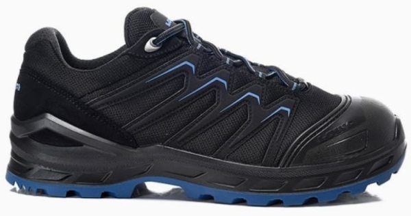 ELTEN-LOWA-S3-Sicherheitshalbschuhe, LARROX Work GTX black-blue Lo, CI, schwarz/blau