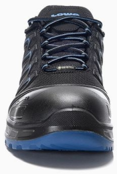 ELTEN-LOWA-S3-Sicherheitshalbschuhe, LARROX Work GTX black-blue Lo, CI, schwarz/blau