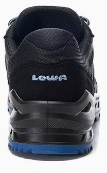 ELTEN-LOWA-S3-Sicherheitshalbschuhe, LARROX Work GTX black-blue Lo, CI, schwarz/blau