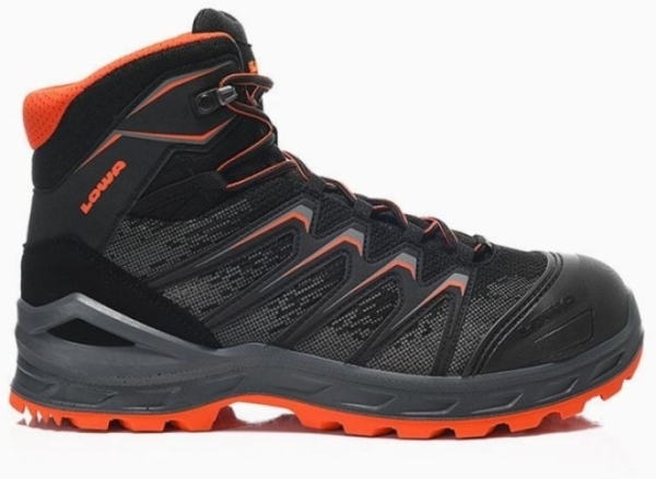 ELTEN-Footwear, S3-Arbeits-Berufs-Sicherheits-Schuhe, Schnürstiefel, LARROX Work GTX black Mid, CI, schwarz