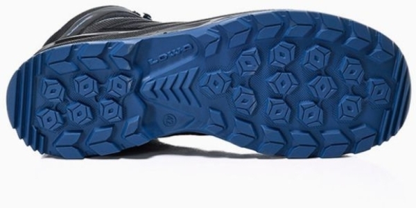 ELTEN-LOWA-S3-Sicherheitshochschuhe, LARROX Work GTX black-blue Mid, CI, schwarz/blau