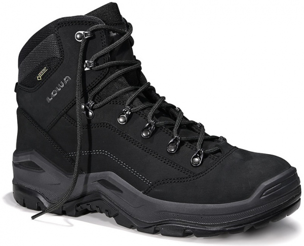 ELTEN-Footwear, S3-Arbeits-Berufs-Sicherheits-Schuhe, Schnürstiefel, RENEGADE Work GTX black Mid, CI, schwarz