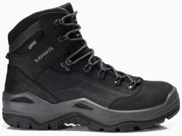 ELTEN-Footwear, S3-Arbeits-Berufs-Sicherheits-Schuhe, Schnürstiefel, RENEGADE Work GTX black Mid, CI, schwarz