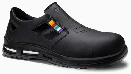 ELTEN-S1P Sicherheitsslipper, BRICE Air XXTM, black, Low, ESD, schwarz