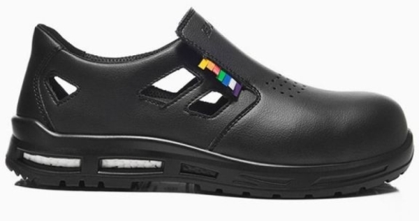 ELTEN-S1P Sicherheitsslipper, BRICE Air XXTM, black, Low, ESD, schwarz